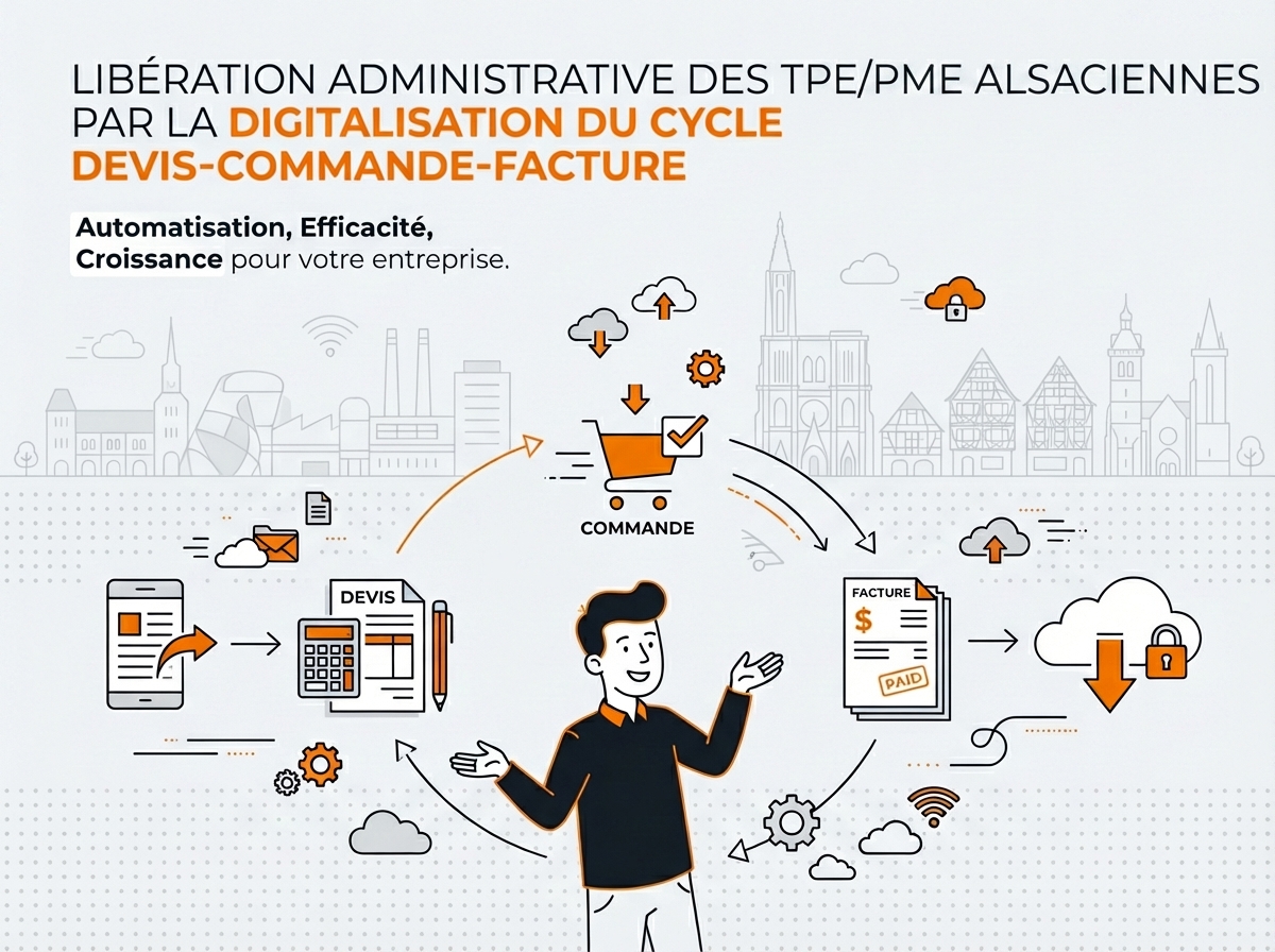 Automatiser devis, commandes et factures pour une PME en Alsace
